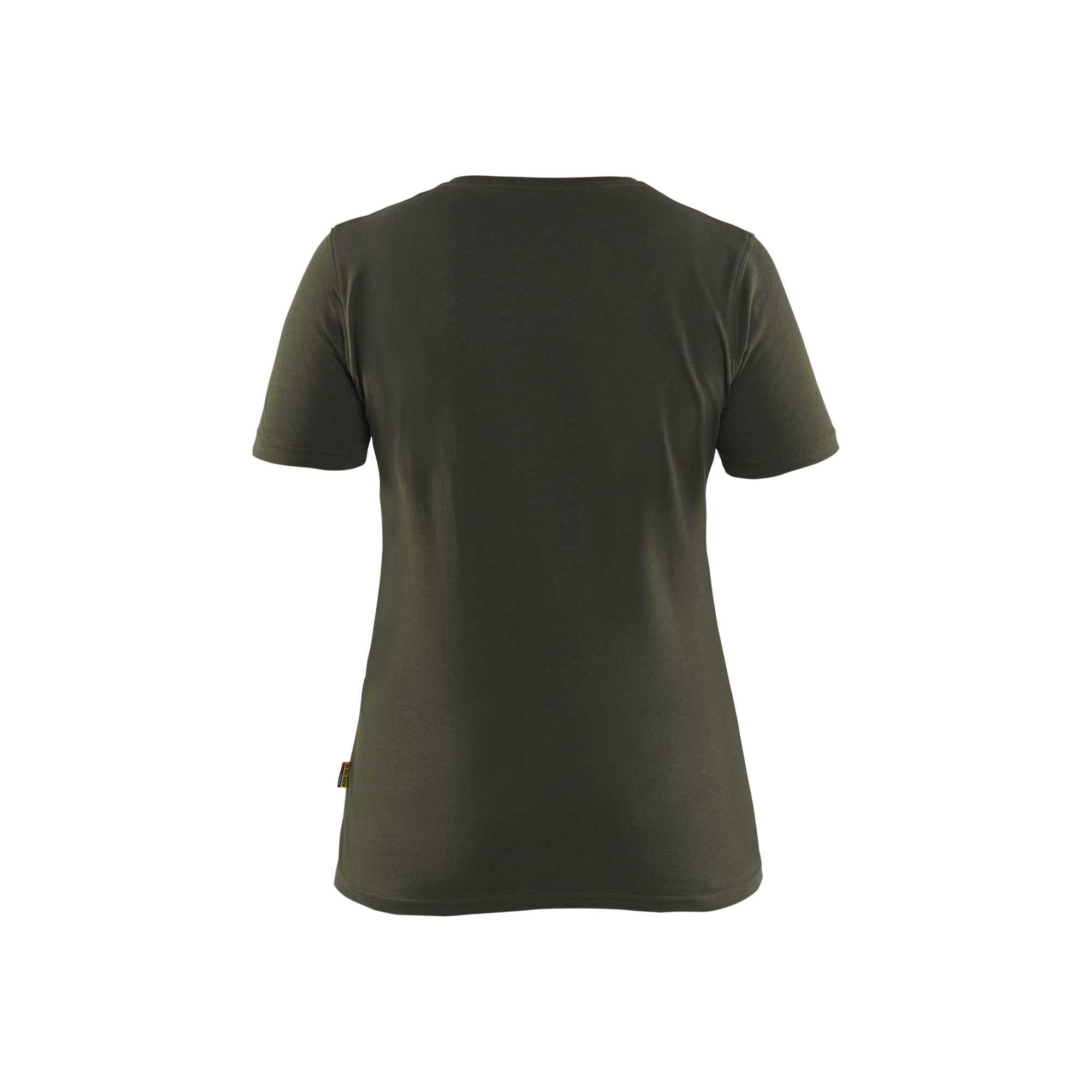 BLAKLADER 34311042 Women's t shirt 3D Short Sleeve Work T-Shirt WOMEN - 100% Cotton